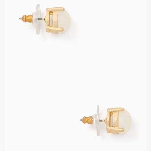 Kate Spade  Pearl gumdrop Studs earrings - Picture 4 of 5